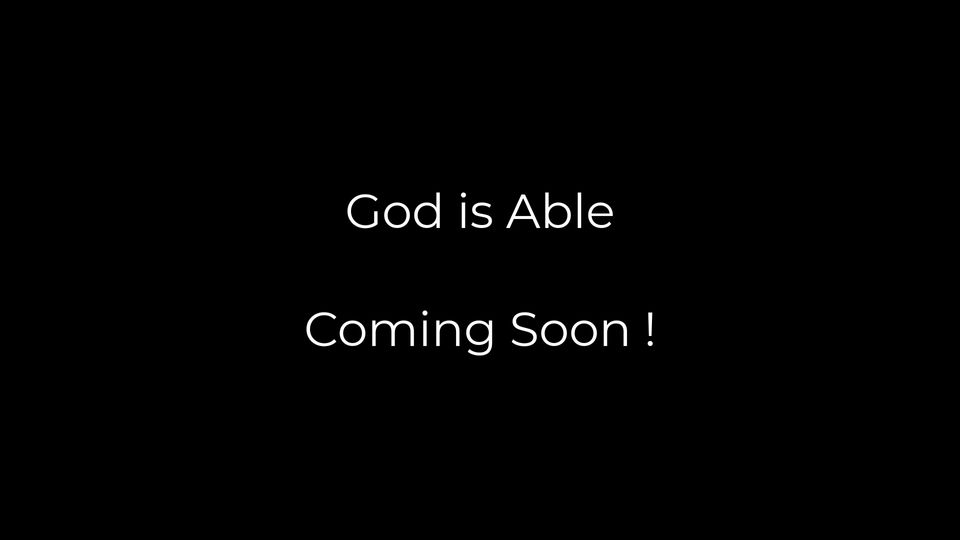 God is Able